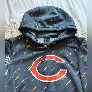 🩷Chicago Bears Limited Edition “Crucial Catch” Nike Dri-Fit Hoodie-